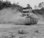 M4 Sherman 775th Tank Battalion Highway 3 Baguio Luzon Philippines 1945
