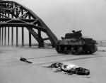 M4 Sherman tank Nijmegan bridge 1944