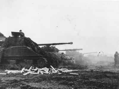 1st Northamptonshire Yeomanry M4 Firefly Tanks Operation Totalize 1944