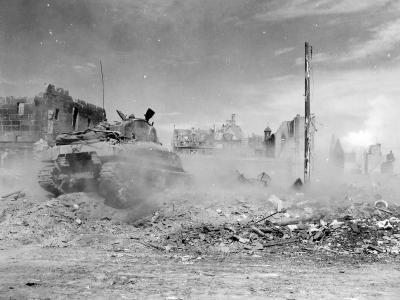 45th Infantry Division Troops and M4 Sherman Fighting in Nuremburg Germany III