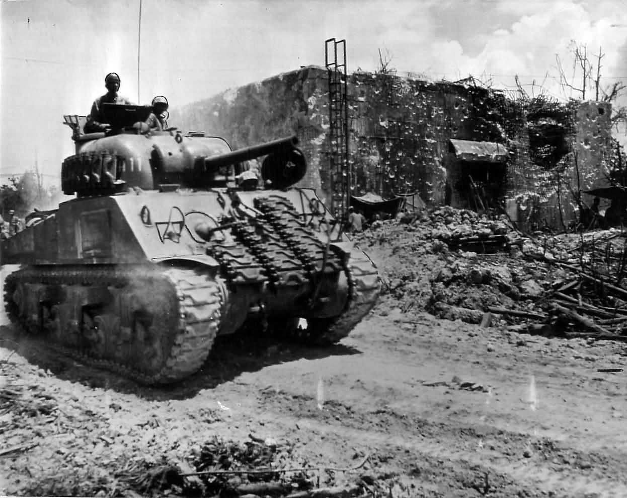 M4A2 Sherman of company A