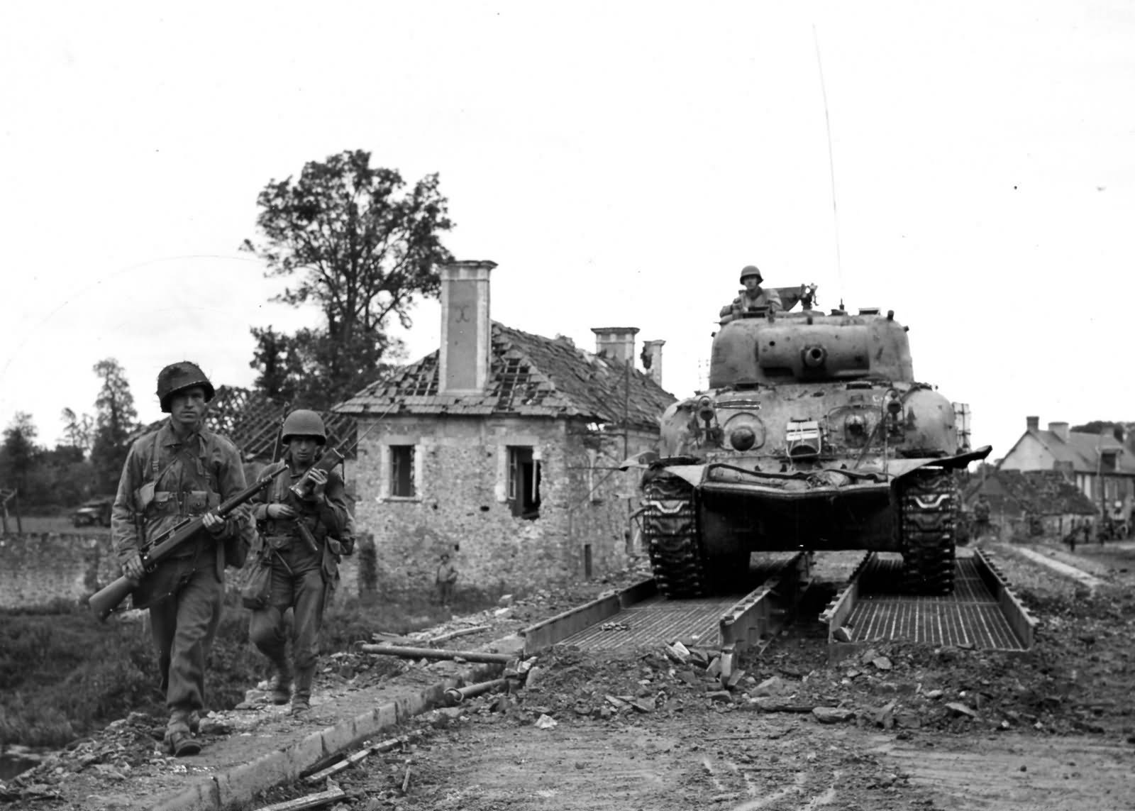 M4 Sherman of the 1st Army
