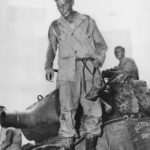 Gen Franklin C. Sibert on M8, New Guinea 1944