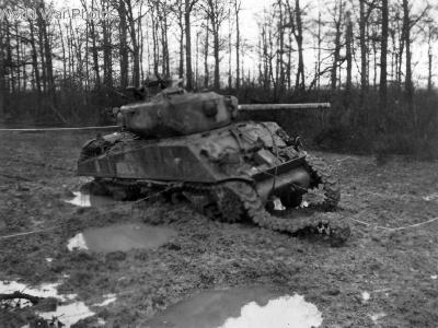 M4A3(76)W Sherman of the 6th Armored Division, Hellimer 25 November 1944