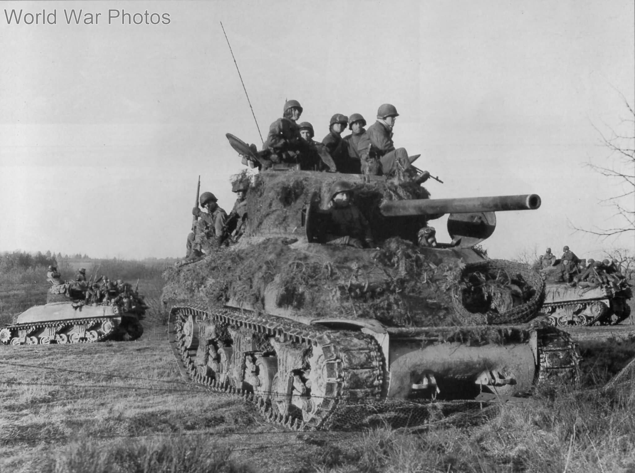 M4A1(76)W tank of the 2nd AD