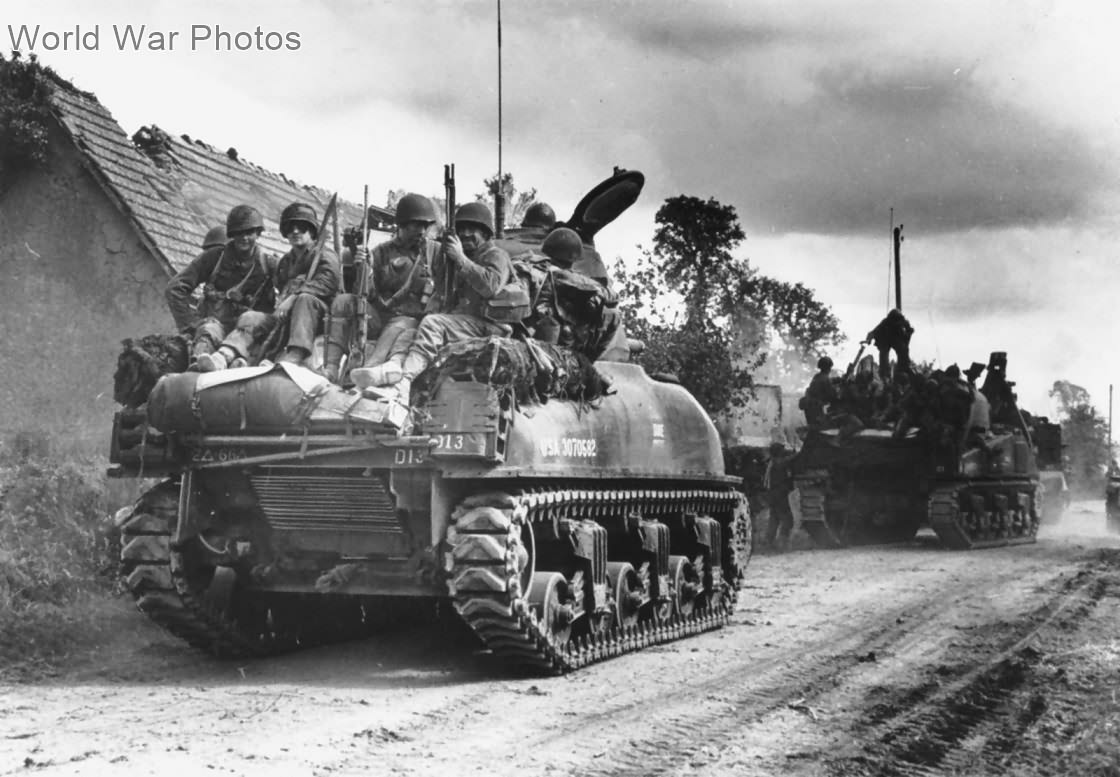M4A1 „Duke” of the 2nd Armored Division, 66th Regiment Operation Cobra