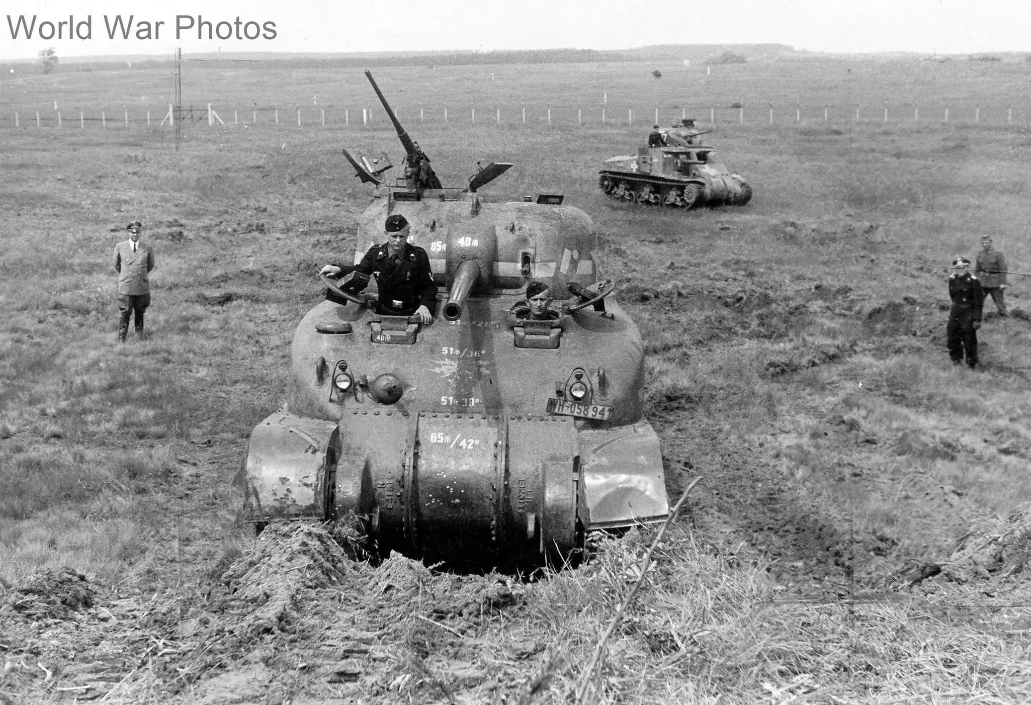 German M4A1 ex 2nd Armored Division, Kummersdorf 1943