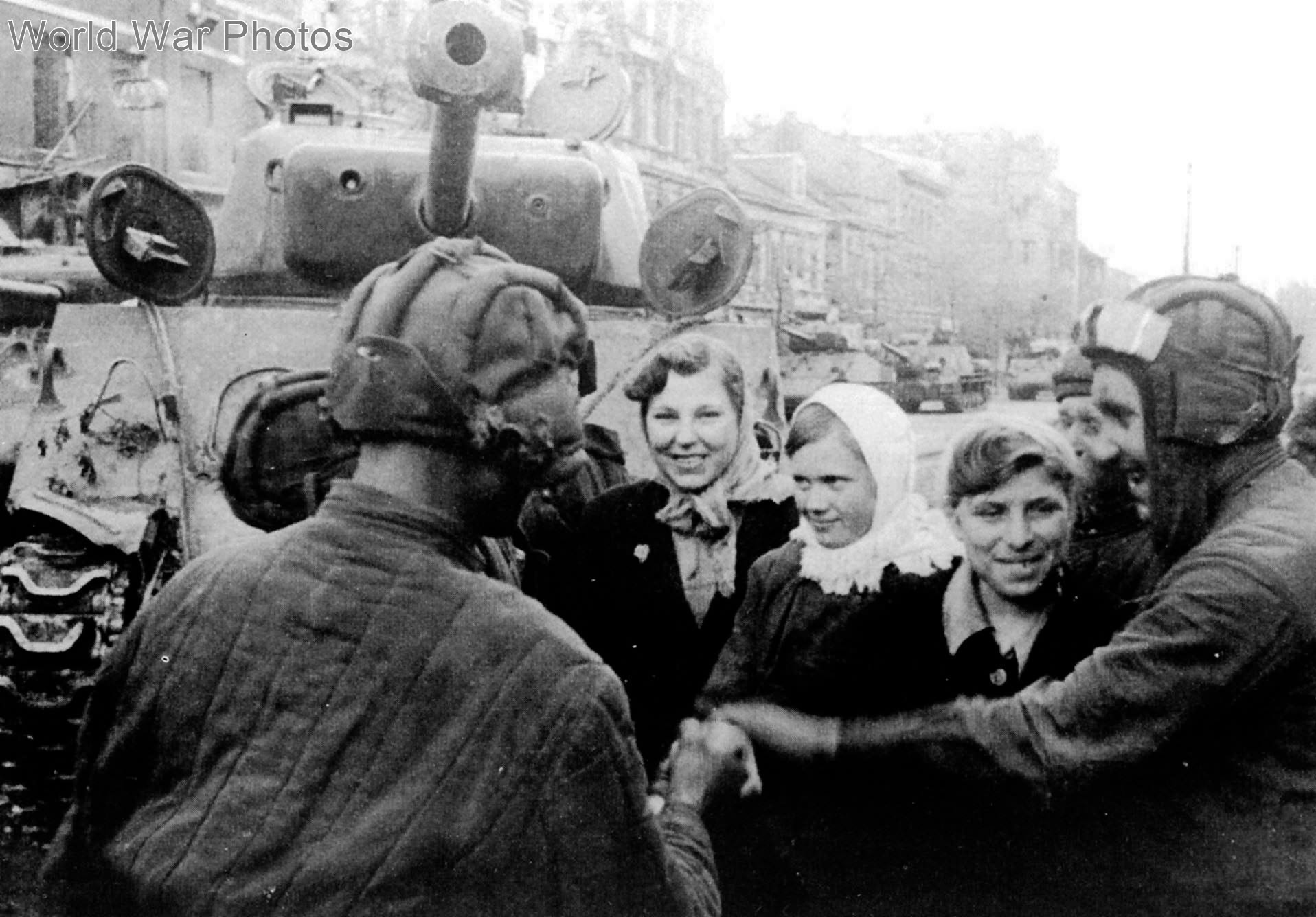 M4A2(76)W of the 2nd Tank Army, 1st Belorussian Front Berlin 1945
