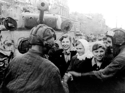 M4A2(76)W of the 2nd Tank Army, 1st Belorussian Front Berlin 1945