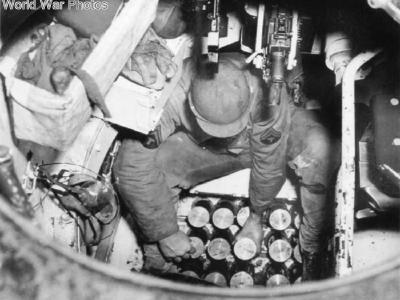 M4A3 turret interior