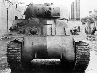 M4 Sherman with British „Zimmeritt”