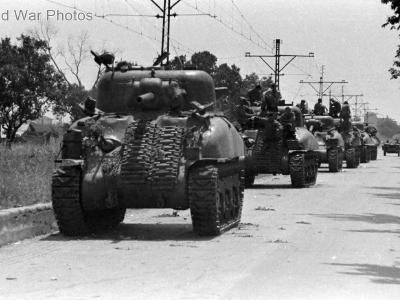 M4 Sherman Rome Italy