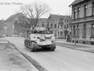 Up-armored M4 tank