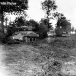Shermans M4A1 76 of the 67th Armored Regiment, Champ-du-Boult, Normandy 1944