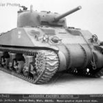 M4A4 Sherman front vew