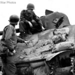 M4 Sherman hit ny panzerfaust