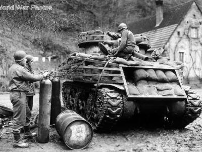 Sandbagged Sherman