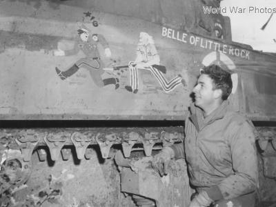 Sherman „Belle of Little Rock” of 755th Tank Battalion Italy 1944