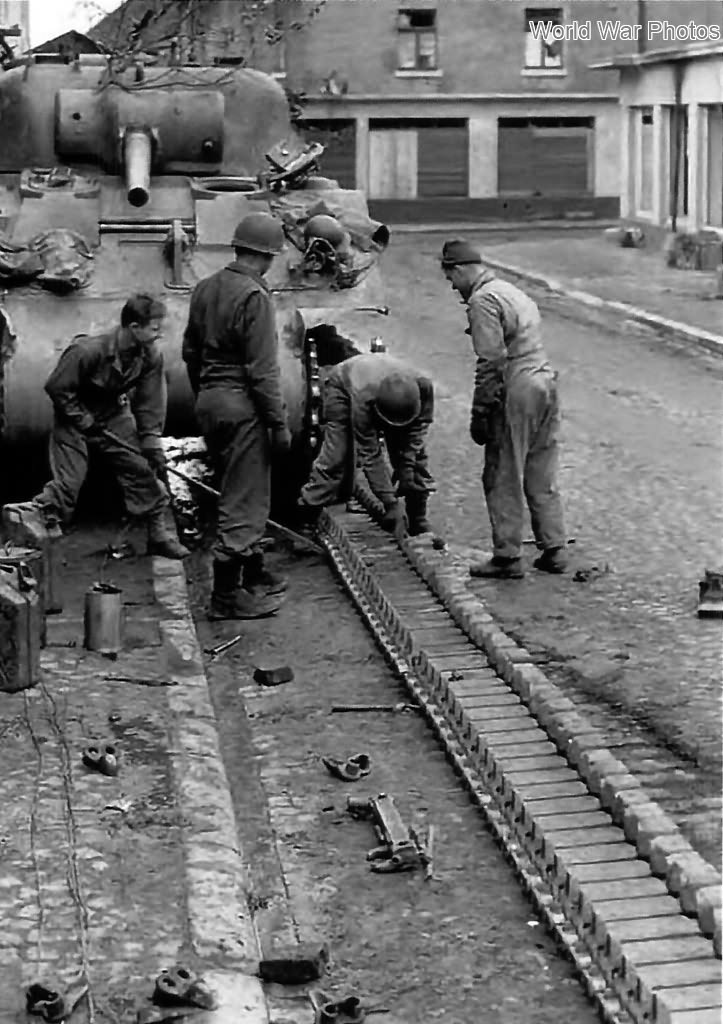 M4 tank Germany 1945