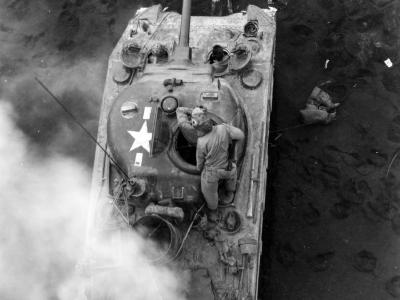 M4A2 Sherman of the 3rd Tank Battalion