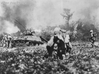 Flame Throwing M4A2 Sherman