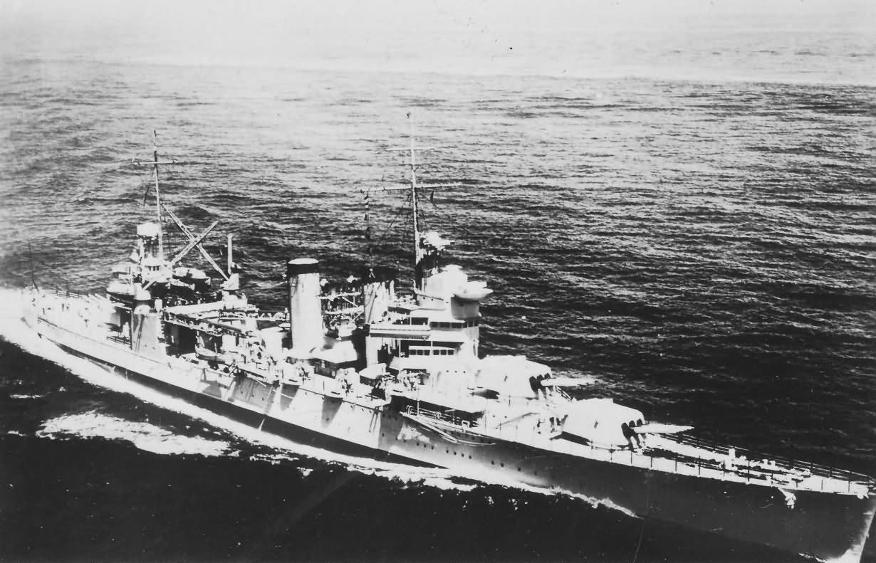 USS Tuscaloosa CA-37 US Navy Heavy Cruiser