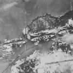 Battleship Row Japanese bomb photo Pearl Harbor attack phase I