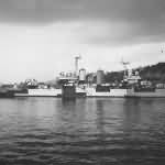 Cruiser USS Honolulu CL-48 with MS32-2C camouflage 1944