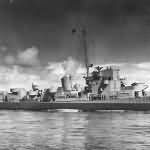 Evarts class destroyer escort USS Andres DE-45 1943