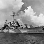 Light cruiser USS Nashville CL-43 in Measure 32/21D off Negros Before Kamakize Hit
