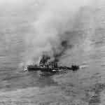 USS Borie DD-215 sinking after Battle with German U-boat U-405 2 November 1943