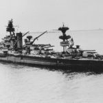 Battleship USS Arkansas BB-33 Battleship stern