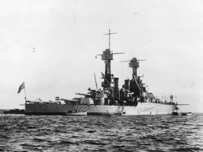 Battleship USS Colorado BB-45 stern