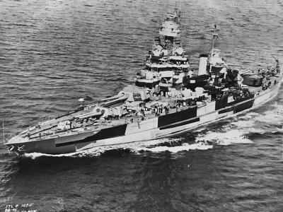 Battleship USS Colorado ww2
