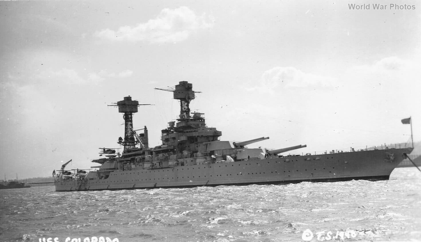 Battleship USS Colorado
