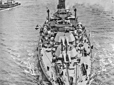 USS Colorado in New York