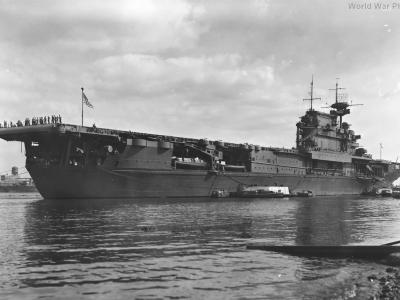 USS Enterprise stern view