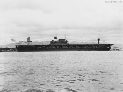 USS Enterprise CV-6 at Pearl Harbor