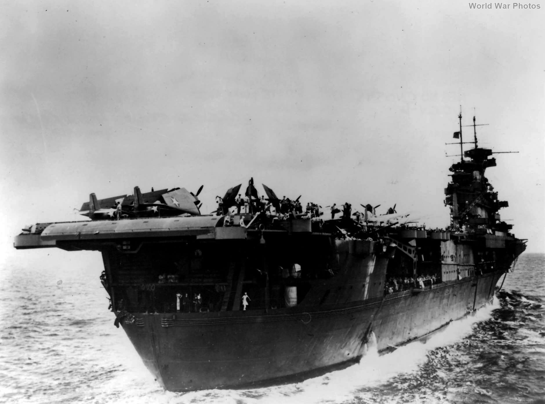 USS Enterprise stern