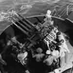 28mm mount USS Enterprise 1942