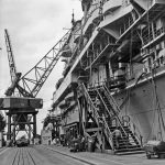 USS Hornet at Newport News Shipbuilding and Dry Dock Company