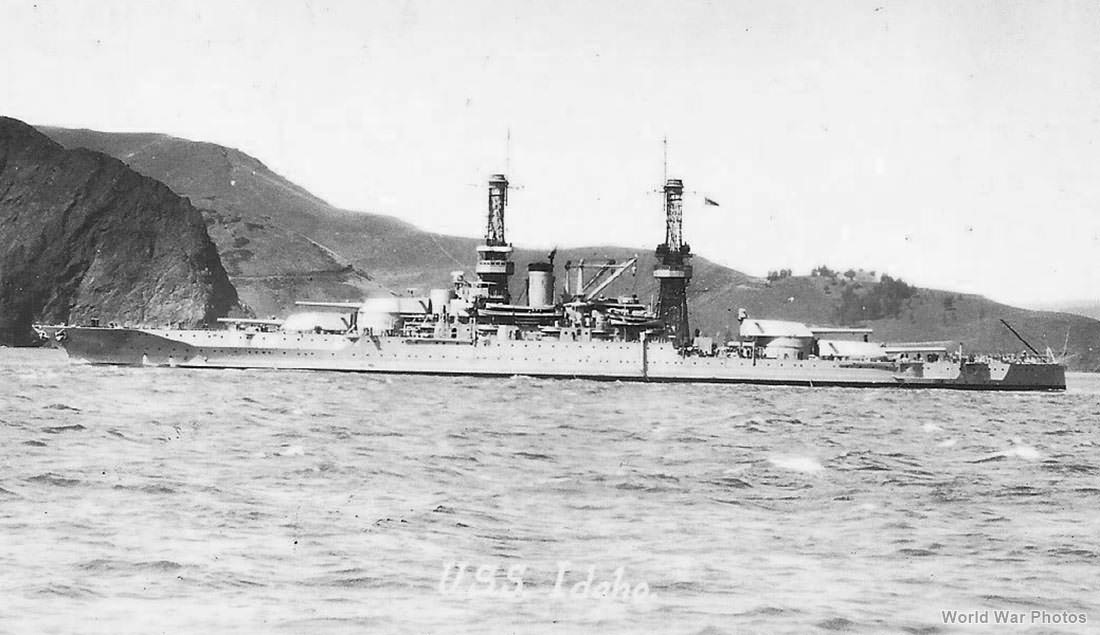 USS Idaho port side