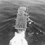 USS Independence aerial view 1943