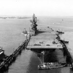 USS Intrepid CV-11 moored in the waters off NAS Hampton Roads 11 September 1943 2