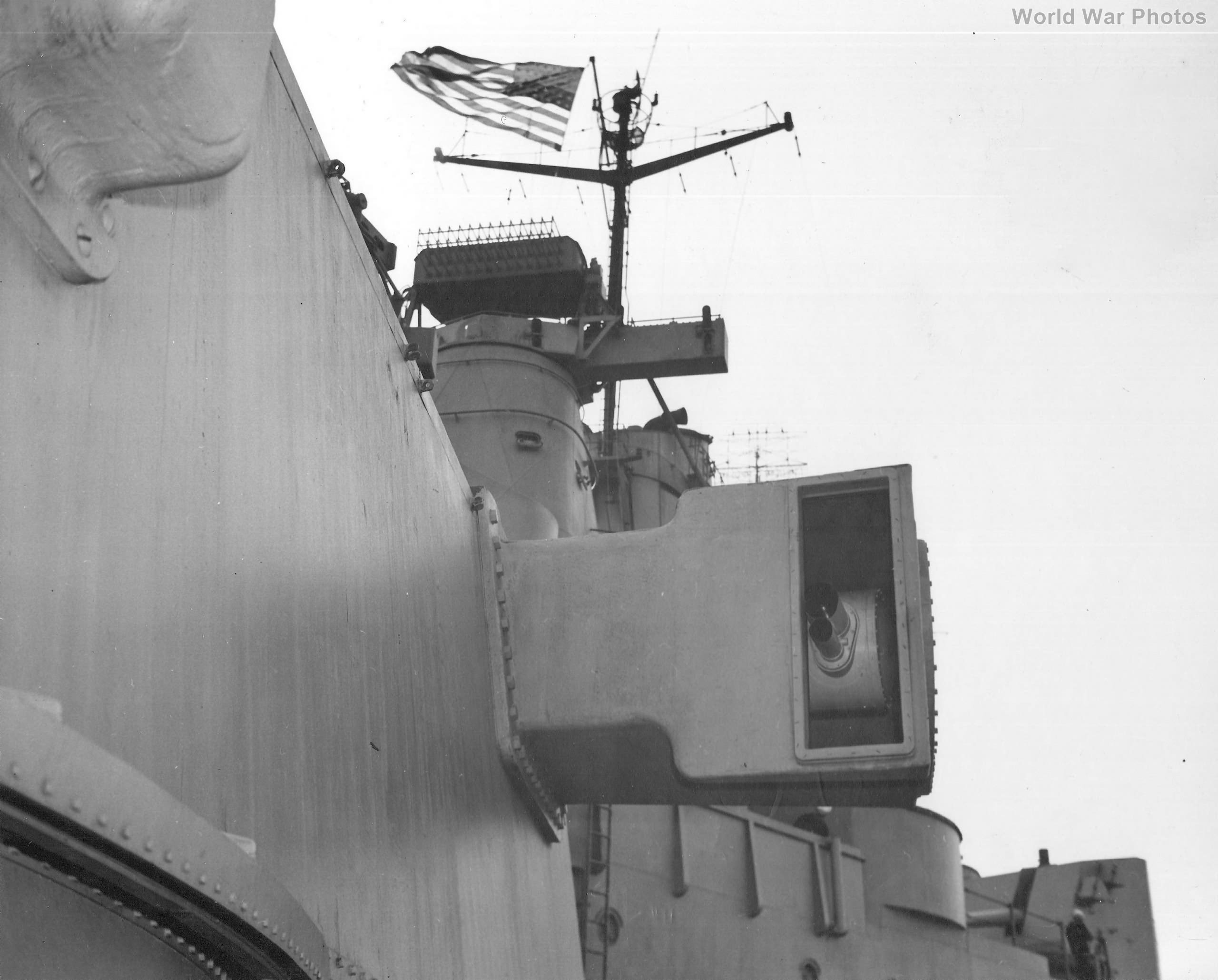 rangefinder of battleship USS Iowa