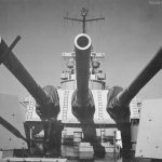 Battleship USS Iowa during WW2