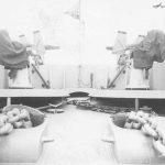 USS Iowa Oerlikon 20mm AA gun mount