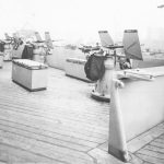 USS Iowa Oerlikon 20mm AA gun mount
