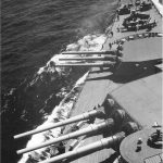 USS Iowa fore turrets