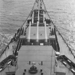 fore turrets of USS Iowa